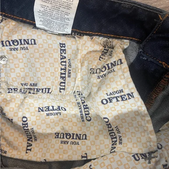 Lee Modern Series Dark Blue Flare Women's Jeans Curvy Fit Bootcut - Picture 7 of 9